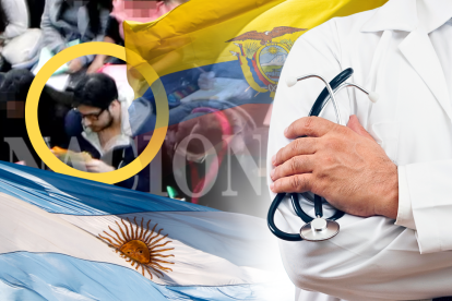 Argentina endureció requisitos tras el escándalo de fraude en el examen médico que involucra a ecuatorianos.