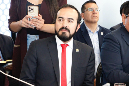 Patricio Maldonado, alcalde de Nabón y presidente de la Asociación de Municipalidades Ecuatorianas (AME).