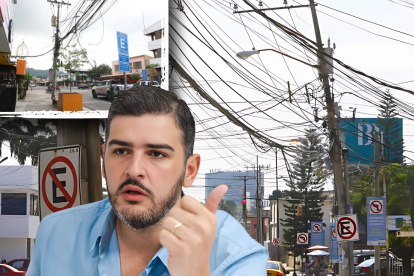 Problema histórico: Los “tallarines” de cables en Urdesa se han denunciado desde al menos 2018 en EXPRESO.