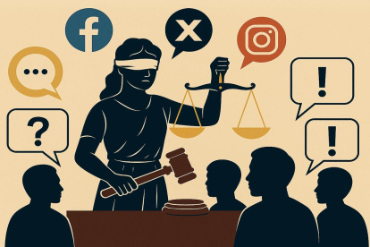 Las redes sociales se convierten en un escenario donde usuarios juzgan, debaten y hasta condenan los casos judiciales.
