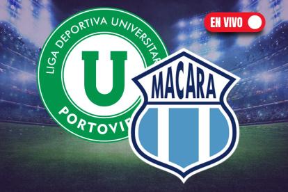 Liga de Portoviejo vs Macará por Copa Ecuador.