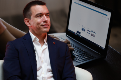 Un video falso de Daniel Noboa circula en redes sociales.