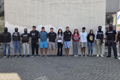 La Policía y la UNASE ejecutaron una serie de operativos en los cantones de Guayaquil, Durán y Daule.