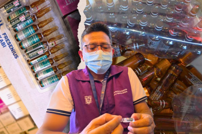 Entre los 1320 medicamentos decomisados se encontraban fentalino y clonazepam, fármacos sujetos a fiscalización que solo deben venderse bajo receta médica específica.