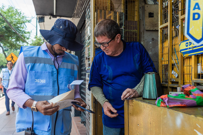 Personal de la Dirección municipal de Justicia y Vigilancia recorrió negocios en sectores como Urdesa, Urdenor, Bellavista, Ceibos, Vía a la Costa y Chongón.