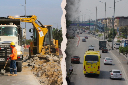 Guayaquil rediseña la av. Narcisa de Jesús para reducir accidentes y mejorar tráfico