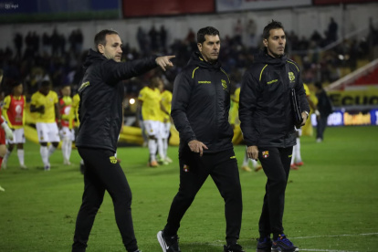 Los hermanos Rescalvo, Ismael y Juan no saben que mismo pasó en la Copa Ecuador.
