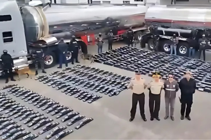 El cargamento era transportado desde Tulcán hasta el interior del país