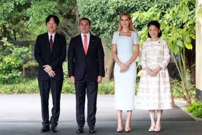 Daniel Noboa se reunió con las altezas imperiales de Japón.