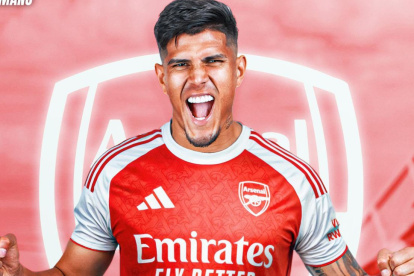 Piero Hincapié llega al Arsenal en medio de gran expectativa.