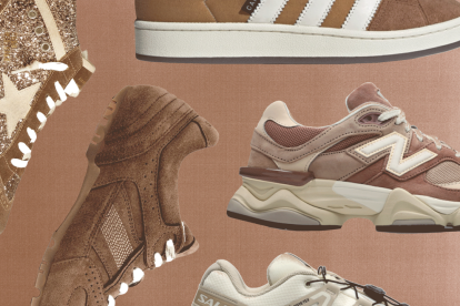 Las zapatillas marrones, en versiones retro, minimalistas o chunky, serán el calzado estrella del otoño 2025.