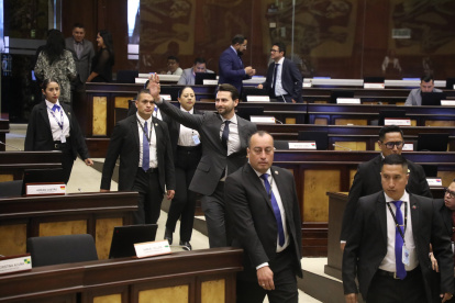 El presidente de la Asamblea Nacional es el oficialista Niels Olsen.