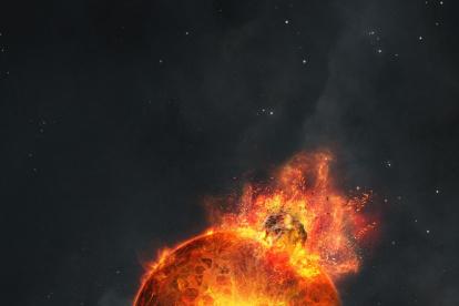 El rocoso interior de Marte revela sus violentos orígenes.