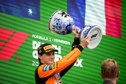 Oscar Piastri cierra un fin de semana inigualable pues lideró la competencia desde la pole.