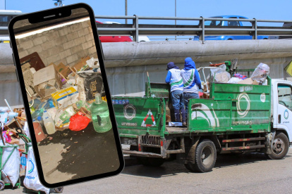 Algunos artículos fueron retirados debajo de un puente de Guayaquil.
