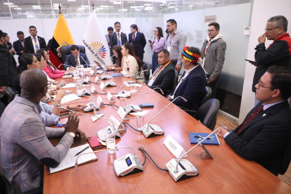 La Comisión de Fiscalización de la Asamblea lleva adelante el proceso de enjuiciamiento político contra Gonzalo Albán.