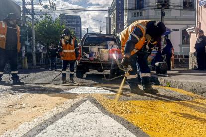 En los alrededores de 89 establecimientos educativos colocaron nueva señalización para dar mayor seguridad vial en este regreso a clases.