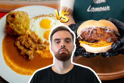 Ecuador y Perú se enfrentan en una reñida competencia del Mundial de Desayunos de Ibai.