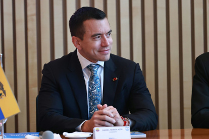 El presidente Daniel Noboa asumió el cargo para un nuevo periodo el 24 de mayo de 2025.