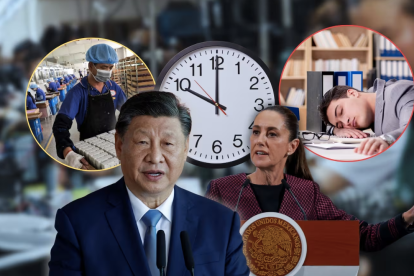 México avanza hacia la reducción de la jornada laboral mientras en China persisten esquemas de trabajo sin descanso.