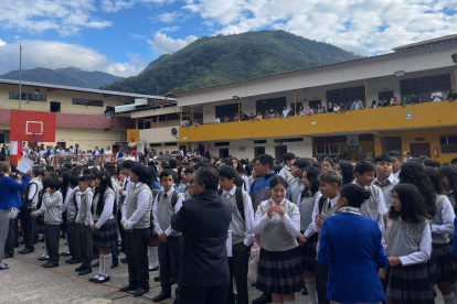 Las provincias de Loja y Zamora Chinchipe iniciaron el nuevo año electivo 2025-2026.