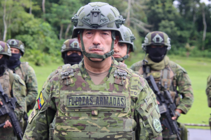 Jefe del Comando Conjunto de las FFAA., Henry Delgado.