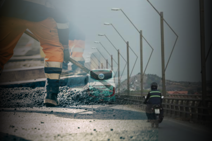 El cierre del Puente de la Unidad Nacional se debe a trabajos de mantenimiento.