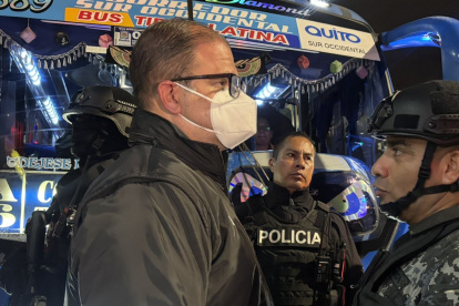 Según el ministro del Interior, John Reimberg, el alcalde de Quito, Pabel Muñoz, "no ha hecho su trabajo" por la seguridad de la capital.