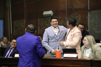 El asambleísta de ADN, Milton Aguas, es parte de la comisión calificadora.