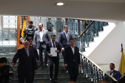 El Gobierno de Ecuador se reunió este 2 de septiembre con los alcaldes de Guayaquil, Quito y Cuenca.