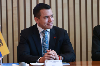 Daniel Noboa en una foto de archivo.