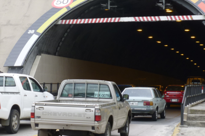 Los túneles permanecerán cerrados por temas de mantenimiento
