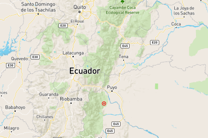 Sismo de magnitud 4.9 se registró cerca de Puyo, Pastaza.