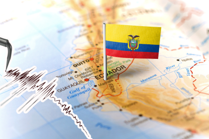 Temblor en Ecuador este 3 de septiembre.