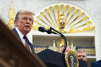 El presidente de Estados Unidos, Donald Trump.