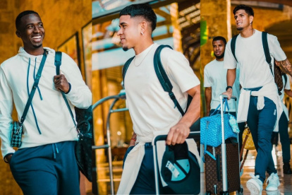 Willian Pacho, Kendry Páez y Piero Hincapié jugador de la Tri.