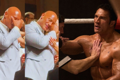 Dwayne Johnson en Venecia.