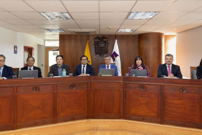 El Pleno de la Corte Constitucional, con ocho votos a favor, decidió archivar la propuesta del presidente Daniel Noboa.