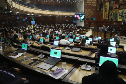 Con 80 votos afirmativos, el Pleno dio paso a la Proforma del Presupuesto General del Estado 2025