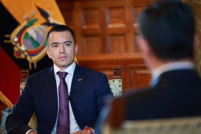 Daniel Noboa en entrevista con Univisión abordando seguridad, narcotráfico y relaciones internacionales