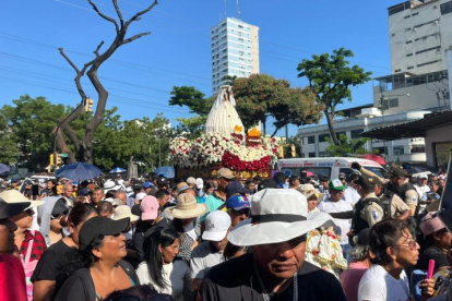 La procesión se realiza de forma anual en Guayaquil.