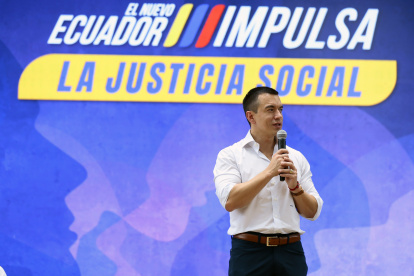 El presidente Daniel Noboa convocó una nueva marcha para el 11 de septiembre de 2025.