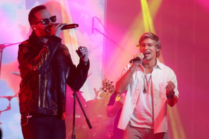 Lucas Arnau y Carlos Baute unieron sus voces en Volverte a ver