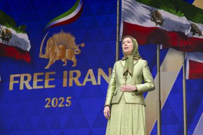 Maryam Radjavi es la presidenta del Consejo Nacional de Resistencia de Irán, que representa a la oposición iraní en el exilio.