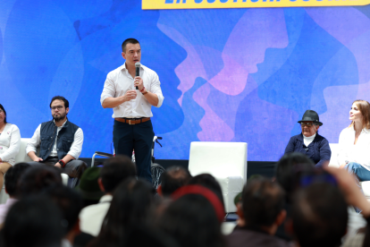 El presidente Daniel Noboa emitió reformas para la reestructuración del Estado.