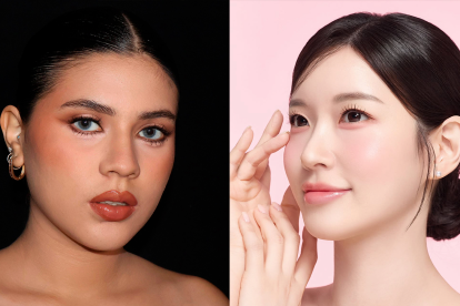 En esta tendencia, los labios se llevan difuminados, como si el color se hubiese aplicado con un toque ligero y suave.