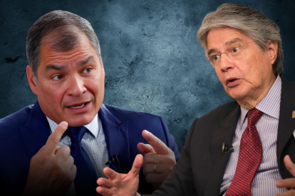 Los expresidentes Rafael Correa y Guillermo Lasso reavivan su confrontación política con un nuevo cruce de declaraciones.