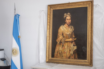 Los herederos del cuadro robado por un oficial nazi lo entregan a la Justicia argentina.