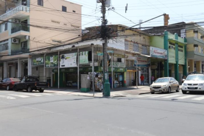 En este sector del centro de Guayaquil ocurrió el ataque armado.