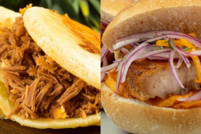 La arepa venezolana y el pan de con chicharrón llegan a la final del Mundial de Desayunos.